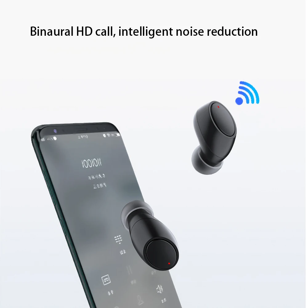 2x TWS, Bluetooth 5,0, беспроводные наушники, громкая связь, наушники, Спортивная гарнитура, Bluetooth, автомобильный комплект, музыкальный аудио приемник, Air3-MD