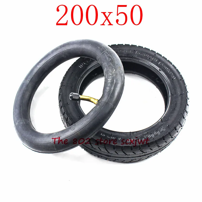 200x50 Electric Scooter Tyre Inner Tube 200*50 Tube Tire Scooter Tyre 8*2'' Electric Gas Scooter Wheelchair Pneumatic Tire