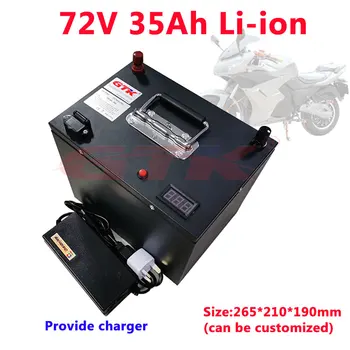 

Great Power 72V 35Ah battery pack 3000w 2000w with BMS for tricycle bikes electric tricycle scooter wheelchair+5A Charger