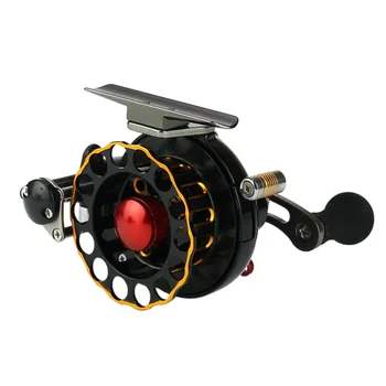 

50/60 Size 4+1BB Fly Fishing Reel Full Metal Saltwater Fly Fishing Molinete Ice Trolling Baitcasting Reels Right Left Hand