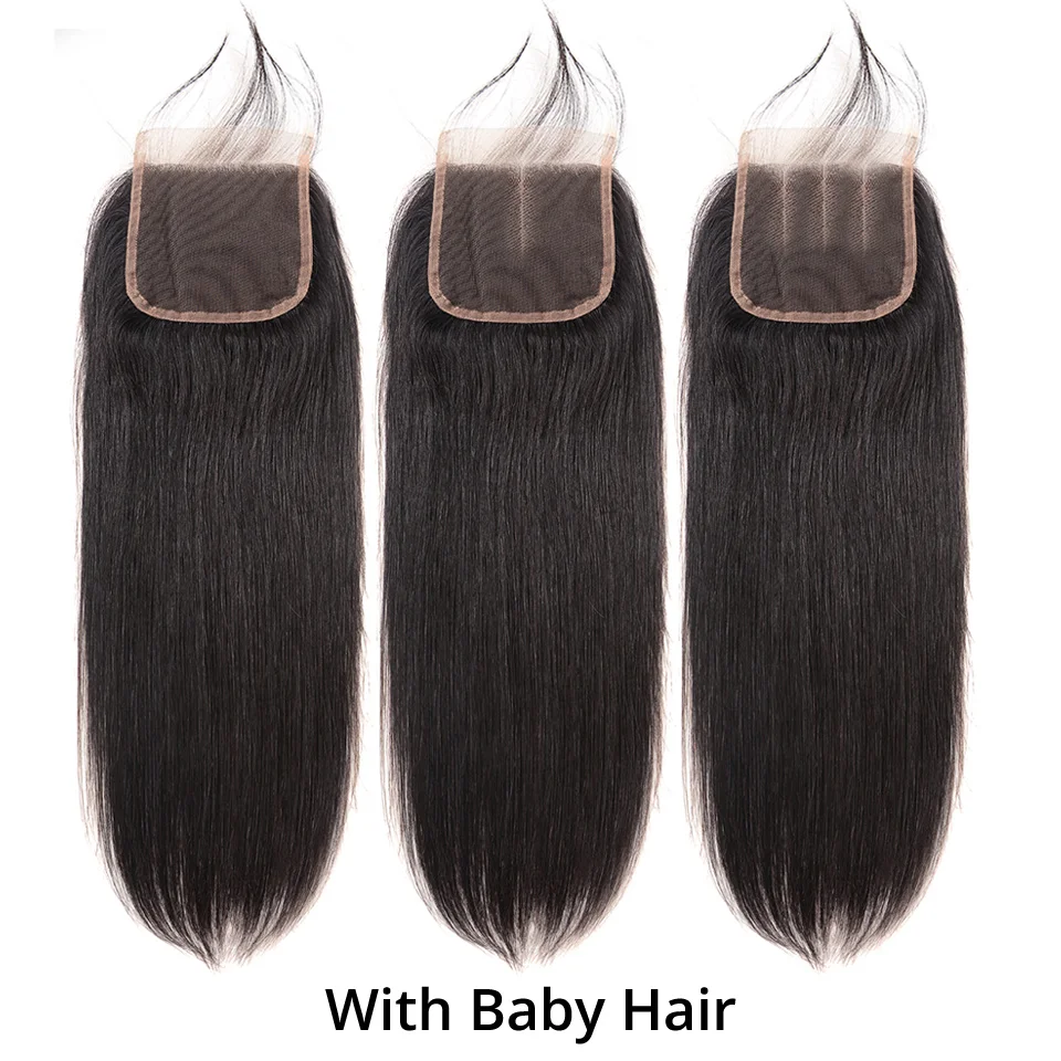 Пряди человеческих волос с застежкой прямые волосы малазийские 4 пряди 4x4