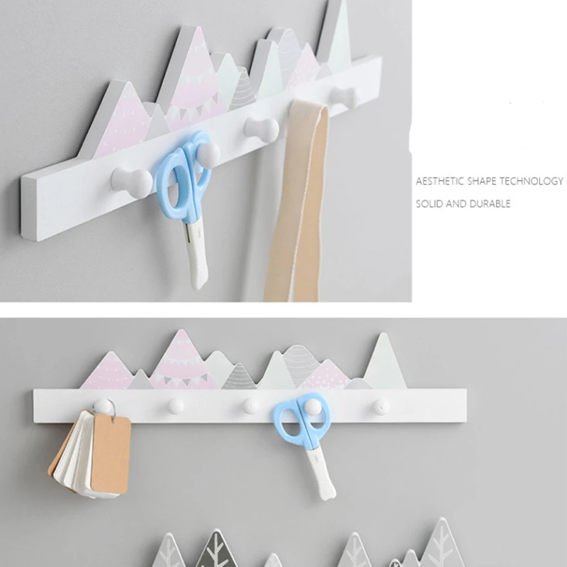 Room Decoration Hooks Decorative Hooks for Kids Boy Room Nordic Hooks Hangers Home Decorations Children Wall Hooks Decoration