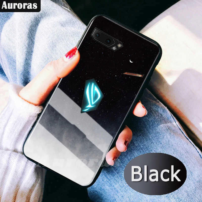 Auroras, стеклянный чехол для ASUS Rog Phone 2, чехол, звездное небо, полная защита для ASUS Rog 2, чехол для телефона