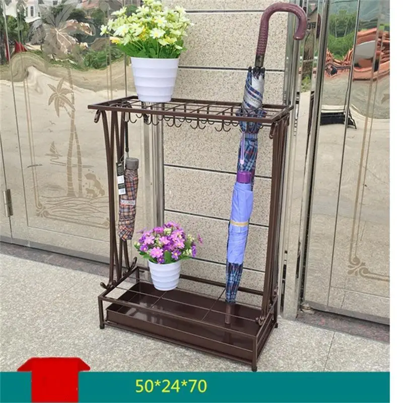 Escobas Paraplu Houder Repisas Y Estantes металлическая стойка Portaombrelli Casa Porte Parapluie Porta Ombrelli стойка для зонтов - Цвет: Version B