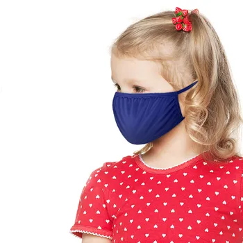 

10pcs Children Cotton Masks Breathable Washable Fabric Mouth Mask Reusable Multicolor Face Cover Mondkapjes Kinderen Mascarillas
