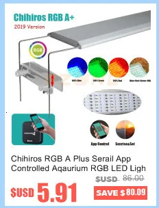 Chihiros A-Serials 90-120 см аквариумный светодиодный светильник ing светильник лампа растение растительный светильник с крышкой или подвесным фиксатором с регулятором яркости