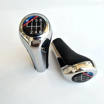 

Car Gear Shifter Knob Shift Lever Stick for BMW 1 3 5 Series E46 E36 E39 E53 E60 E61 E63 E83 E84 E87 E90 E91 X1 X3 X5 Chrome