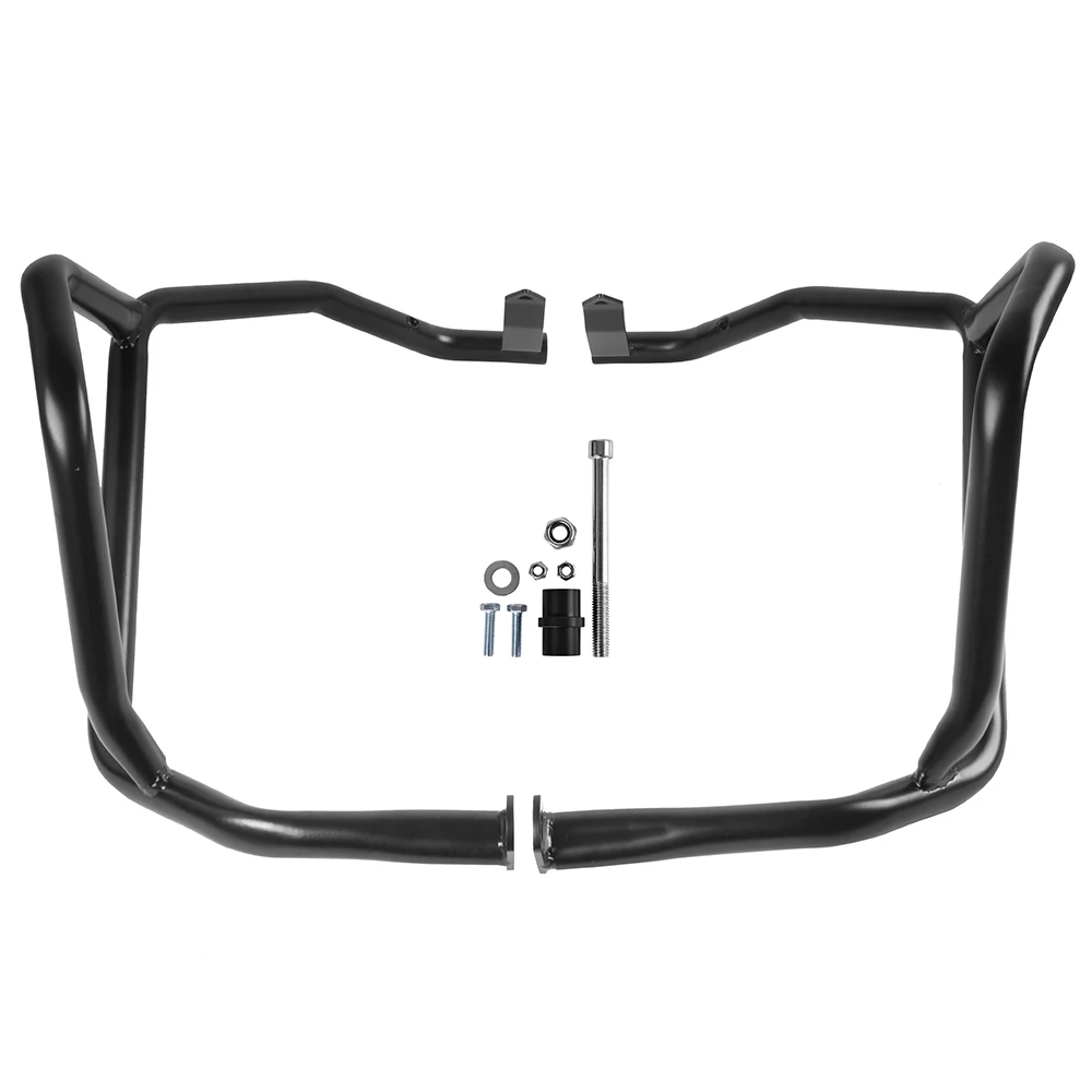 CRF1000L мотоциклетная Верхняя и нижняя защита двигателя защита Краш Бар рамка для Honda CRF 1000L Африка Твин - Цвет: Upper