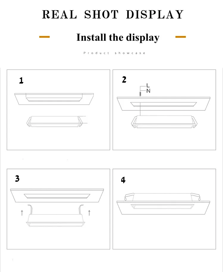 3W 6W 10W 20W 30W 40W Dimmable LED Downlight Spot Light Line Light Bar Creative Linear Long Strip Living Room Corridor Recessed smart led downlights