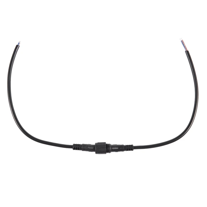 Мужской Женский Разъем 2 Pin Светодиодный Водонепроницаемый соединительный