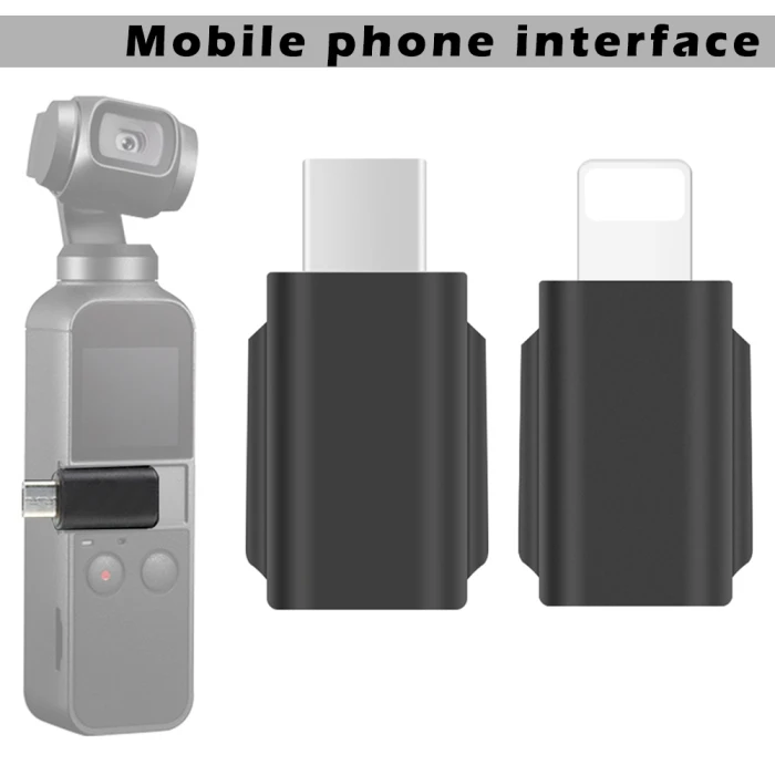 Type-C/IOS порт конвертер телефон подключения адаптер для DJI OSMO Карманный карданный OD889