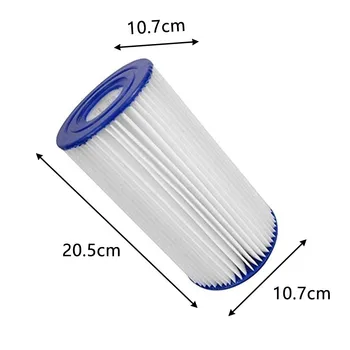 

6pcs For Pump Replacement Filter Cartridge Swimming Pool Pump Easy Set Up Fit Filter Pumps dropshipping d5