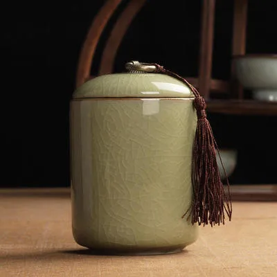Jia-gui luo китайская керамическая чайная коробка ruyao kiln очень настойна. Каждый горшок имеет свою уникальную текстуру. В удивить - Цвет: 6