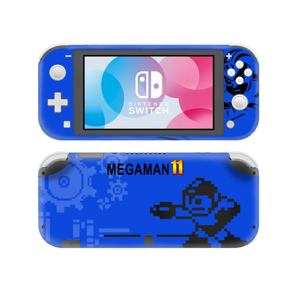 Mega Man наклейка на кожу для nintendo Switch Lite консоль и контроллер протектор Joy-con nintendo Switch Lite наклейка на кожу
