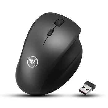 

T682.4GWireless Mouse Mute Vertical Mouse External Battery 6D Design Computer Office NC99