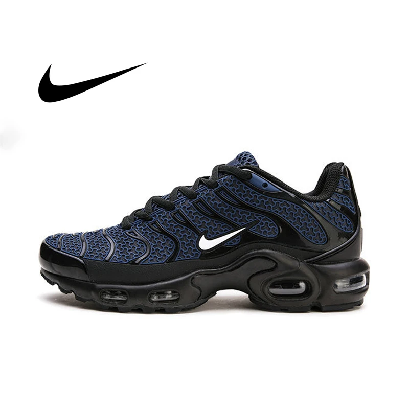 Оригинальные мужские кроссовки для бега Nike Air Max Plus TN, кроссовки для отдыха, уличные спортивные, для фитнеса, бега, дышащие, амортизирующие, прочные
