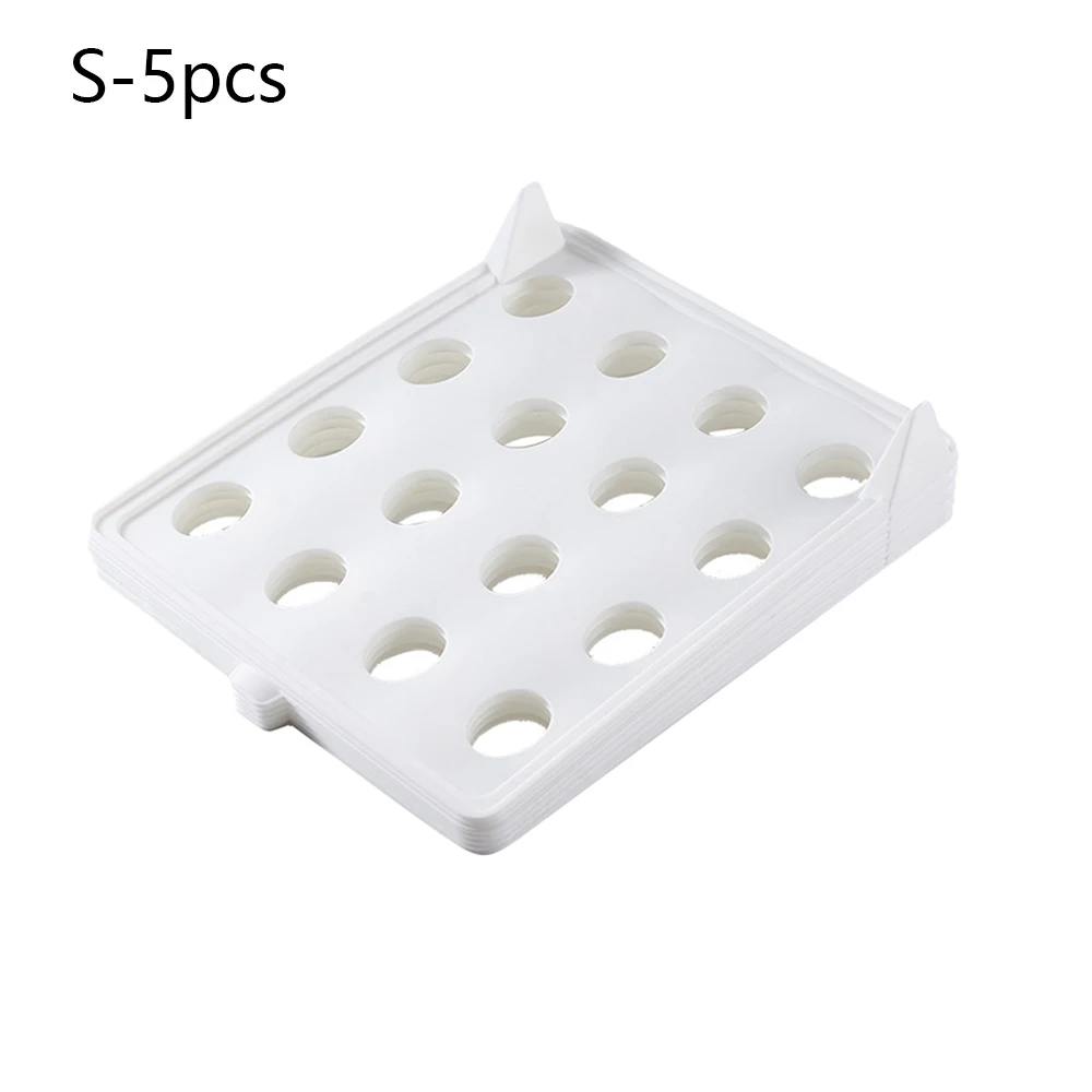 S 5pcs white 10 шт./лот, Складные держатели для хранения одежды, шкаф для одежды, ящики для одежды, отделочные стеллажи, Домашняя футболка, нижнее белье, органайзер, доска - Цвет: S 5pcs white