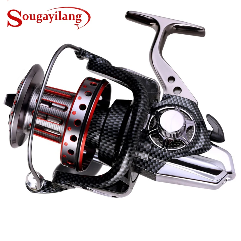 

Sougayilang Super Big 10000Series Fishing Reel 11BB Spool Spinning Fishing Reel Wheel Full Metal Material Fishing Reel Takcle
