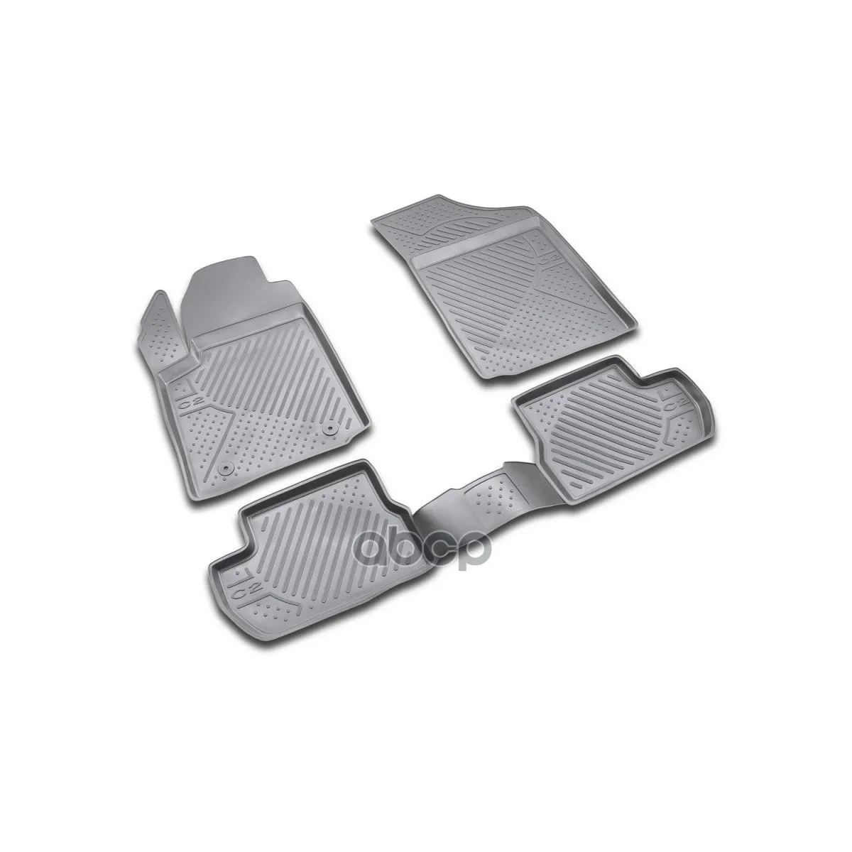 Коврики В Салон Citroen C2 2003-9/2008, 09/2008-, 4 Шт.(Полиуретан) ELEMENT арт. NLC.10.04.210k