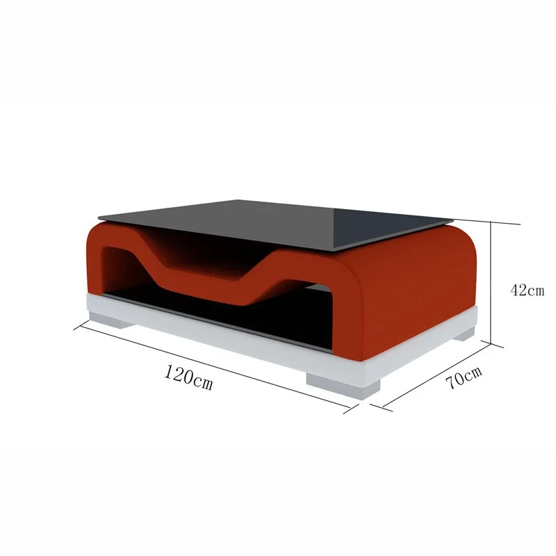 coffee table basse de salon стол журнальный столик tv stand meubles tv мебель monitor stand Nordic modern leather and glass