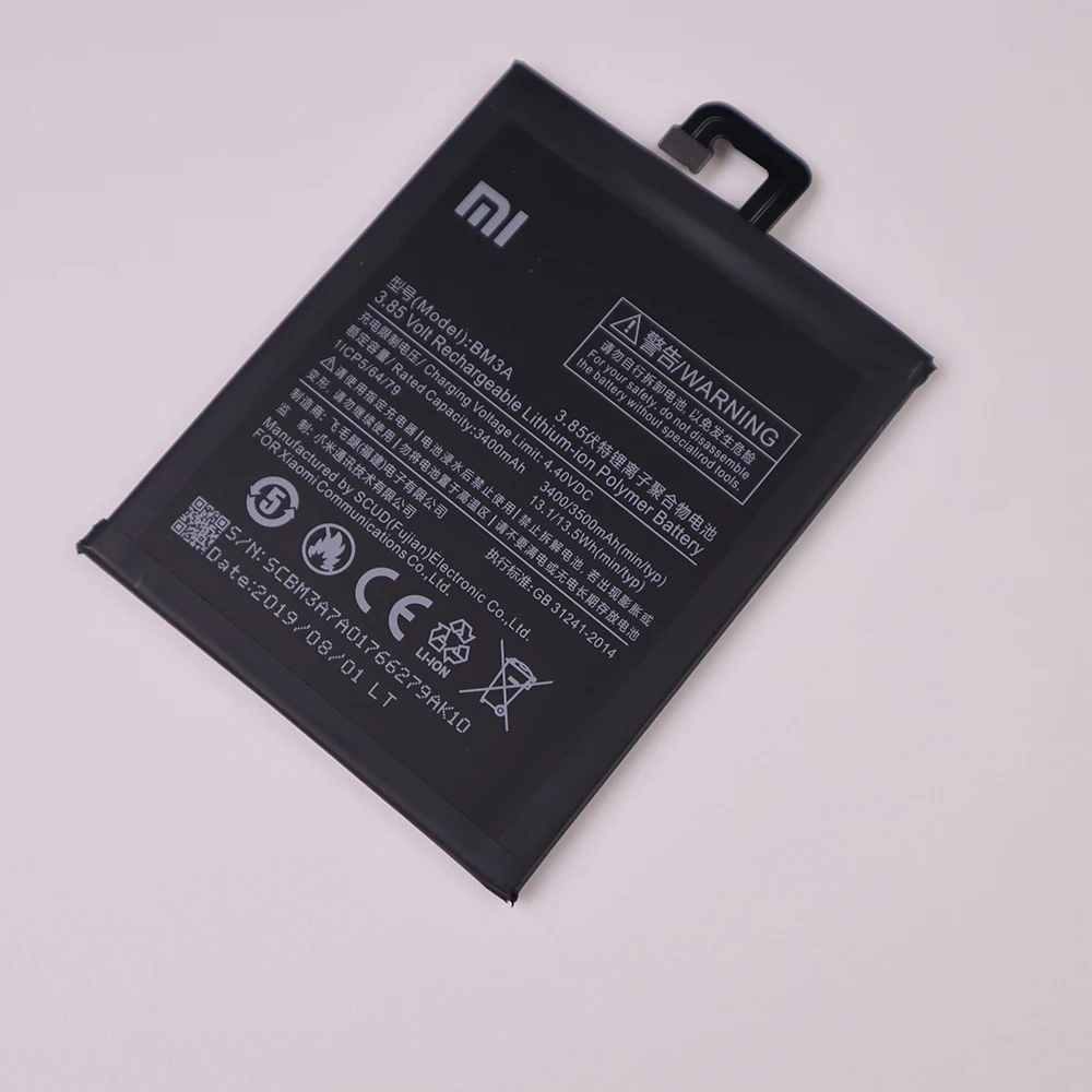 Аккумулятор для телефона BM3A для Xiaomi Mi Note 3, сменный аккумулятор 3300 мА/ч, аккумуляторы для телефонов большой емкости, бесплатные инструменты