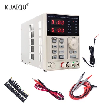 

KORAD Adjustable Digital Programmable DC Power Supply Lab Switching Power Supply 30V 5A Tester Probe Alligator Clip KA3005D
