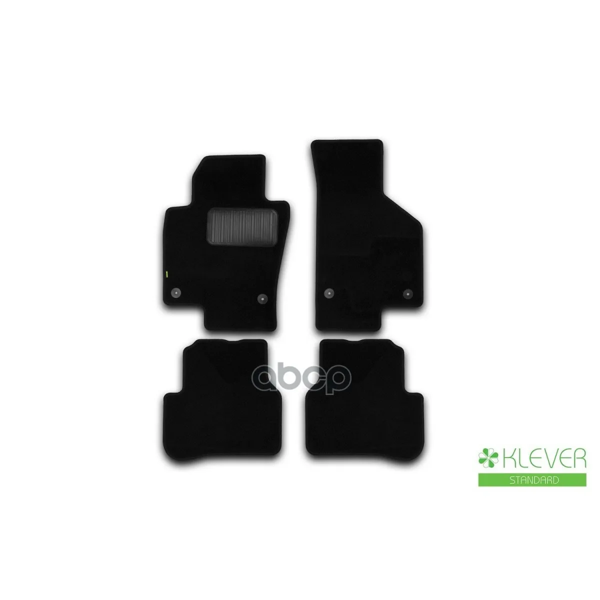 Коврики В Салон Klever Standard Volkswagen Passat B7 2011-, Сед., 4 Шт.(Текстиль) Klever арт. KLEVER02513401210kh