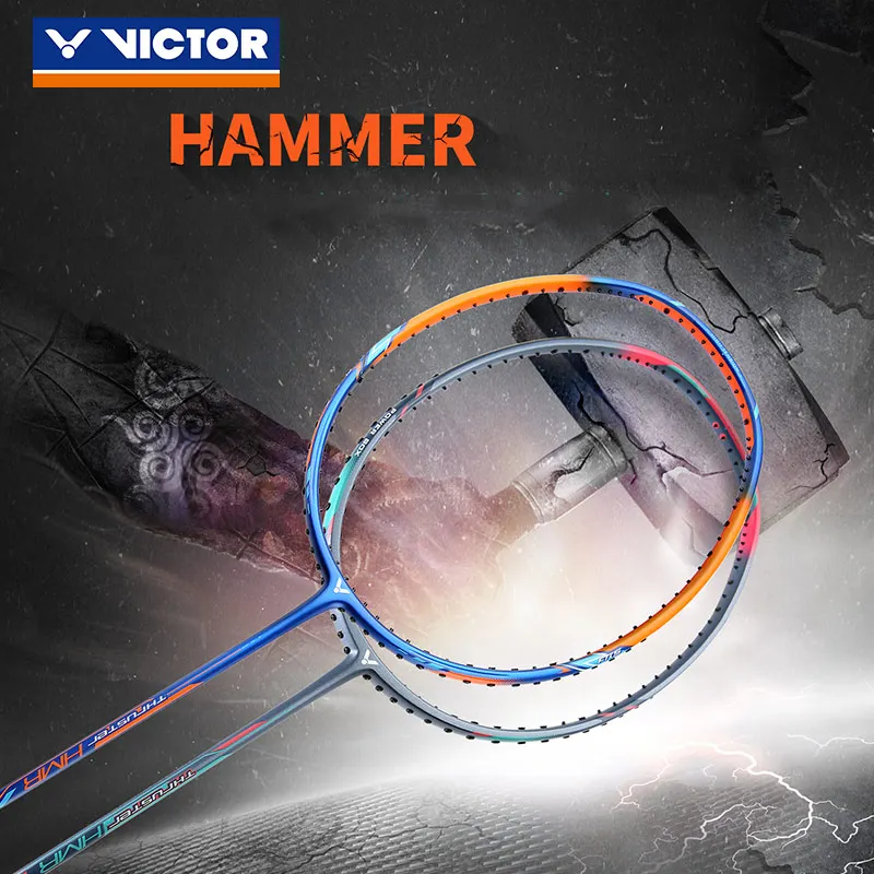 Супер светильник Кая ракетка для бадминтона VICTOR original 5U 6U 100% углеродная Thruster hammer