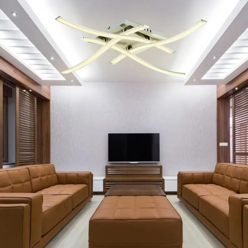 Светодиодный потолочный светильник корпус простой и роскошный не