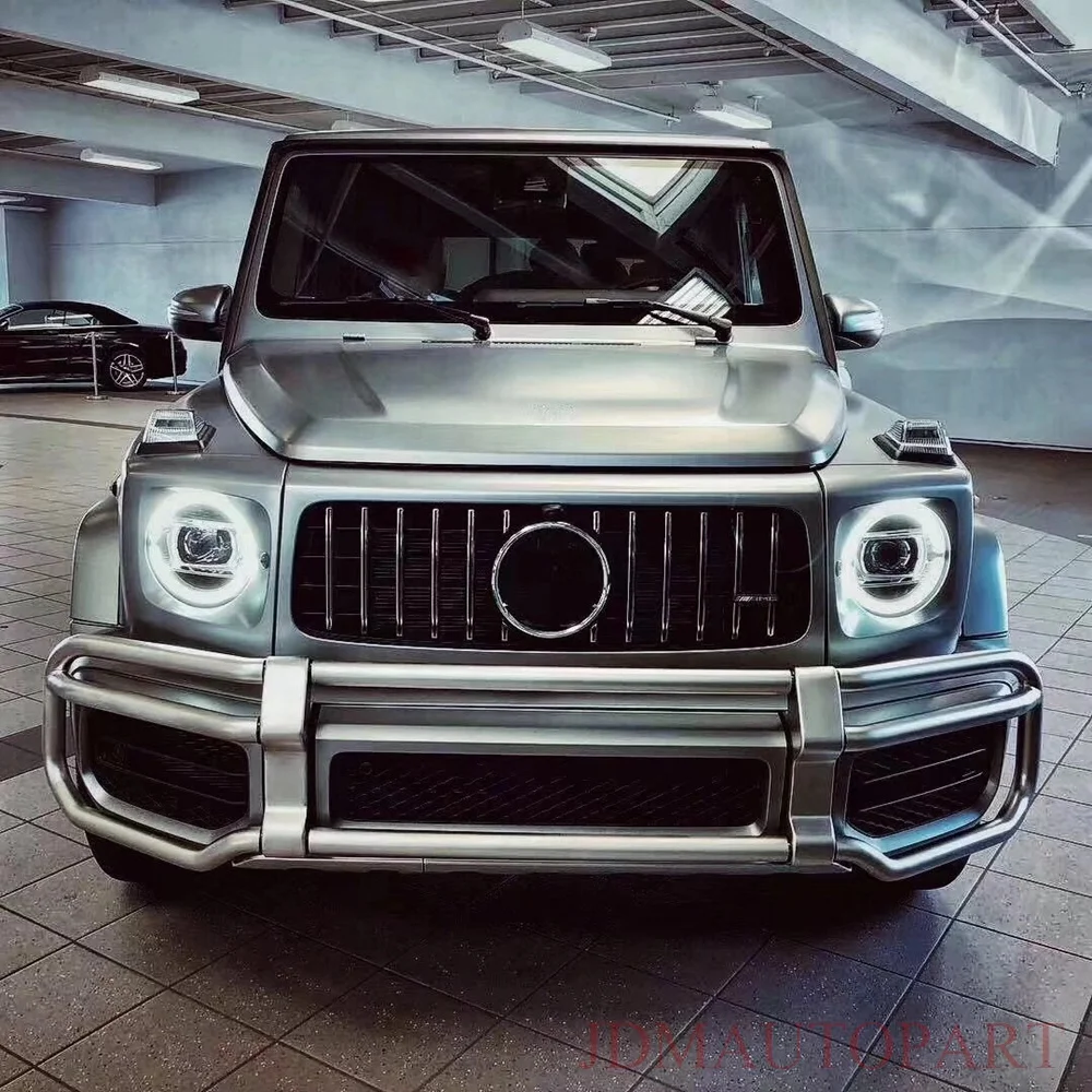 Защитная решетка G63 для G класса W463A W464 бампер AMG только из нержавеющей