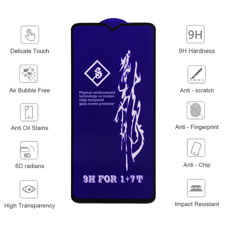 6D Защитное стекло для Oneplus 6 6t 7 7T Pro закаленное стекло Oneplus7t Oneplus6 Защита экрана для One Plus 7 Pro 7t 6t 6 5t 5