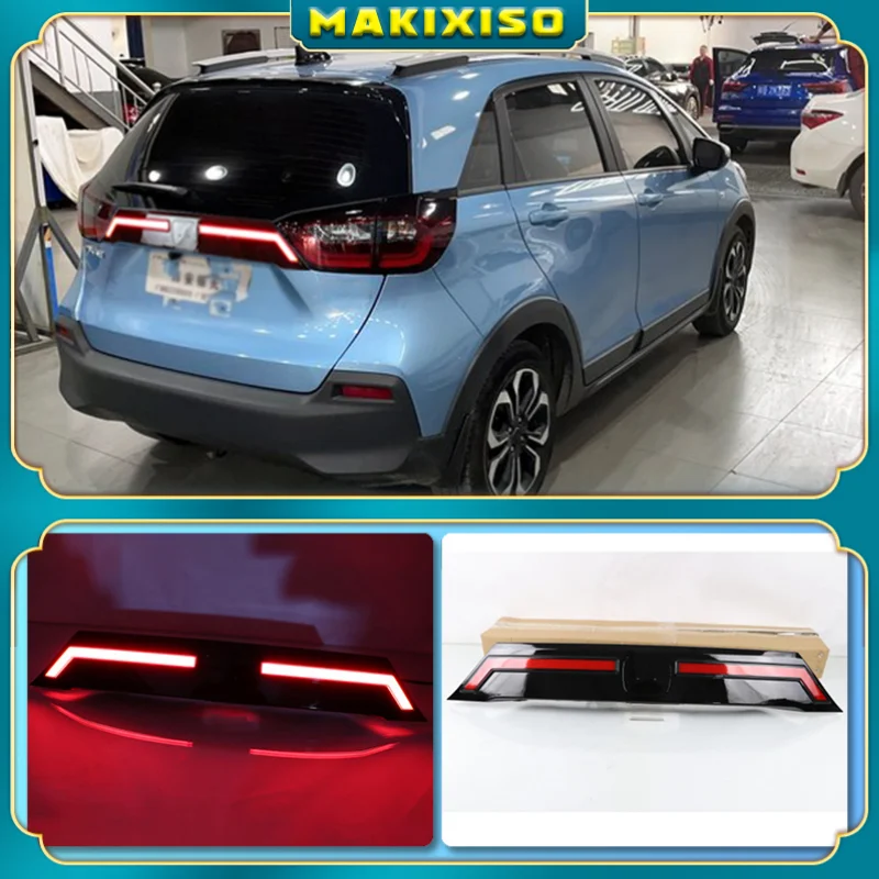 

Rear Bumper Trunk Tail Light For Honda Fit JAZZ 2021 2022 Car LED Rear Fog Lamp Brake Light Dynamic Turn Signal Reflector