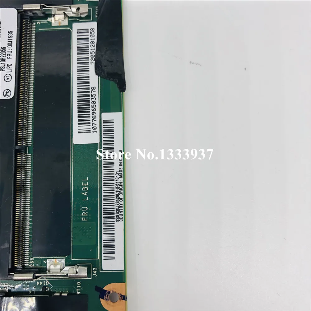 incredible For LENOVO ThinkPad T460S Mainboard 00JT935 NM-A421 SR2F0 I5-6300U 4GB Laptop motherboard