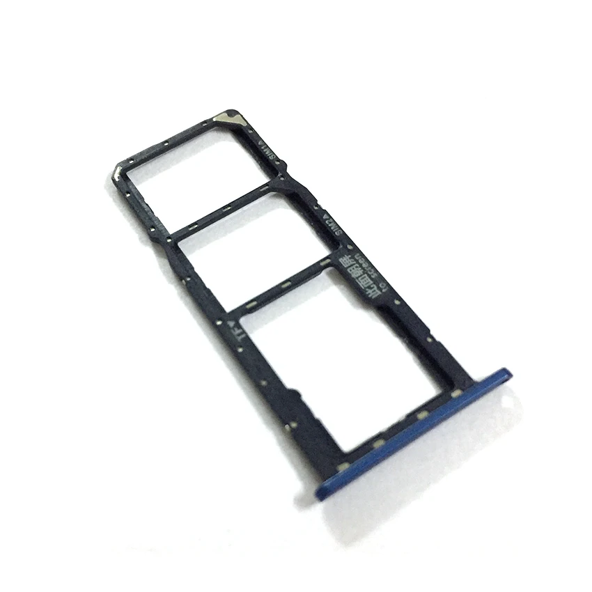 Soporte de bandeja Sim para Asus Zenfone Max Pro M2 ZB633KL bandeja de tarjeta SIM Adaptador de soporte de ranura hembra piezas de reparación