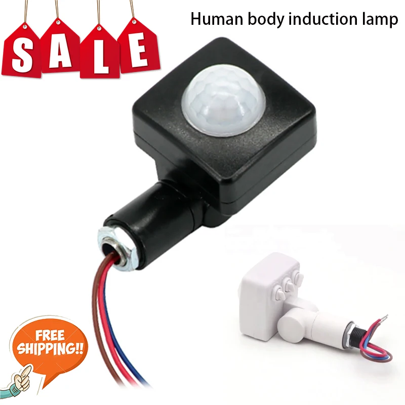 Ультратонкий инфракрасный датчик человеческого тела светодиодный прожектор с