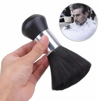 

Soft Black Professional Hair Cutting Fibres Bristle Brush Neck Duster Salon Barbers Hairdressing Cleaner Styling Make Tools