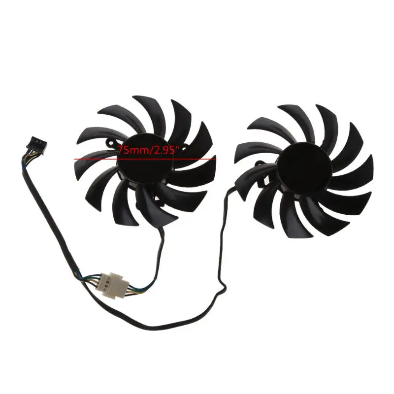 

FD7010H12S 75MM Cooler Fan Graphics Video Card Fans For MSI 6930 7850 GTX 550