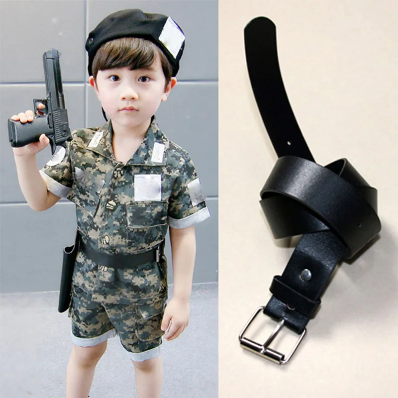 Good Qaulity Children Fashion Leather Belts For Boys Girls Kid Waist Strap Pu Waistband For Trousers Jeans Pants Adjustable Z30