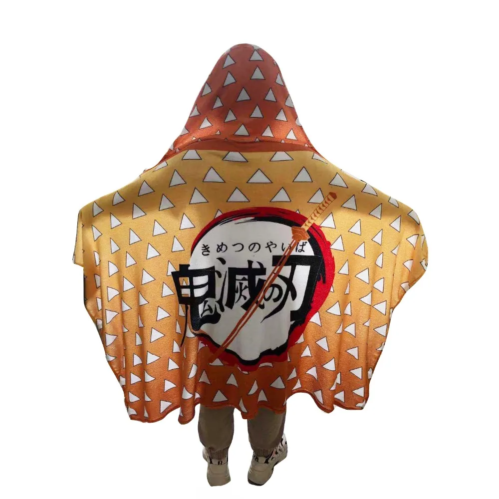 1x1,6 м аниме демон убийца: Kimetsu no yaaba одеяло коврик гобелен мягкое покрывало пляжное полотенце коврик одеяло стол пляжное полотенце