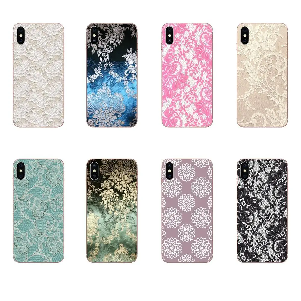 

Black White Lace Pattern Mandala Flower For Sony Xperia Z Z1 Z2 Z3 Z4 Z5 compact Mini M2 M4 M5 T3 E3 E5 XA XA1 XZ Premium