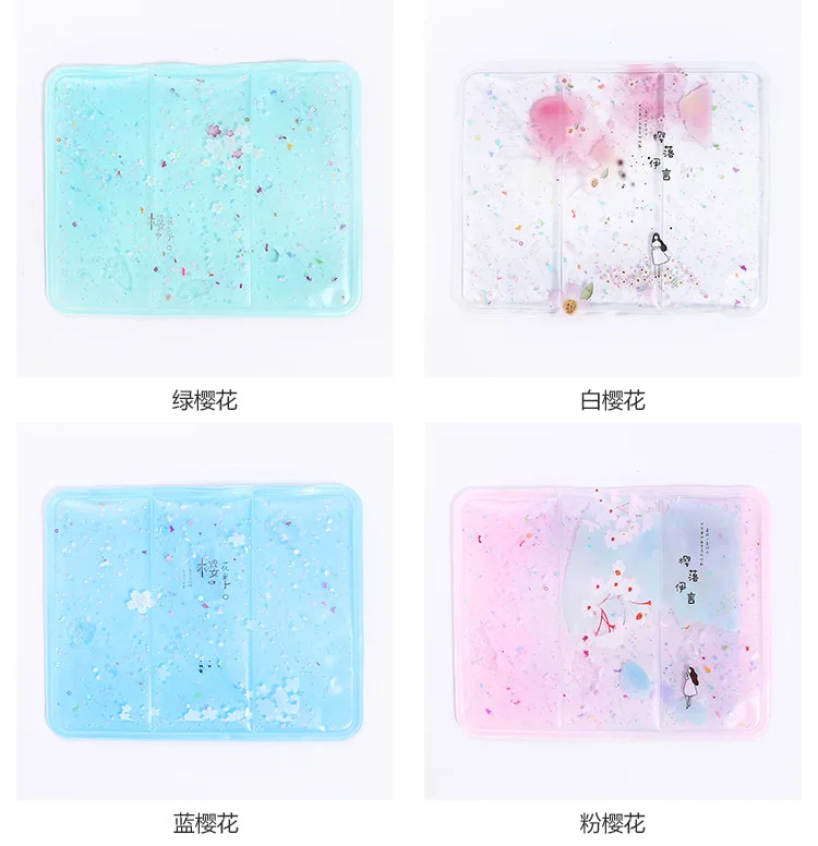 1736 Summer Cartoon Ice Pad Office Seat Cushion Cool Pad Students Heat Dissipation Cold Gel Ice Pad Car bing zuo dian