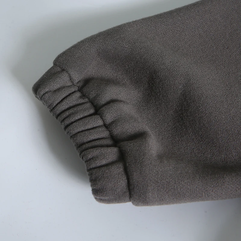 Golomise мужские модные флисовые повседневные свободные хип-хоп толстовки с принтом в тяжелом весе