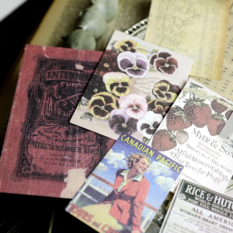 Junk journal B винтажный Материал пакет DIY Скрапбукинг альбом дневник счастливые украшения для ежедневника материал бумаги
