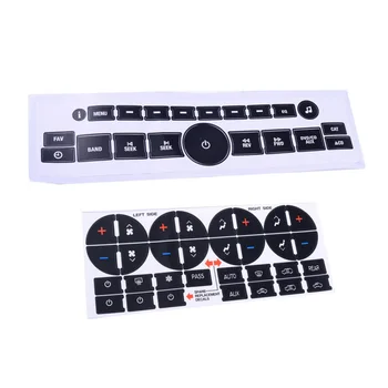 

For Chevrolet GMC Tahoe Button Stickers Replacement Parts Car Auto Inner