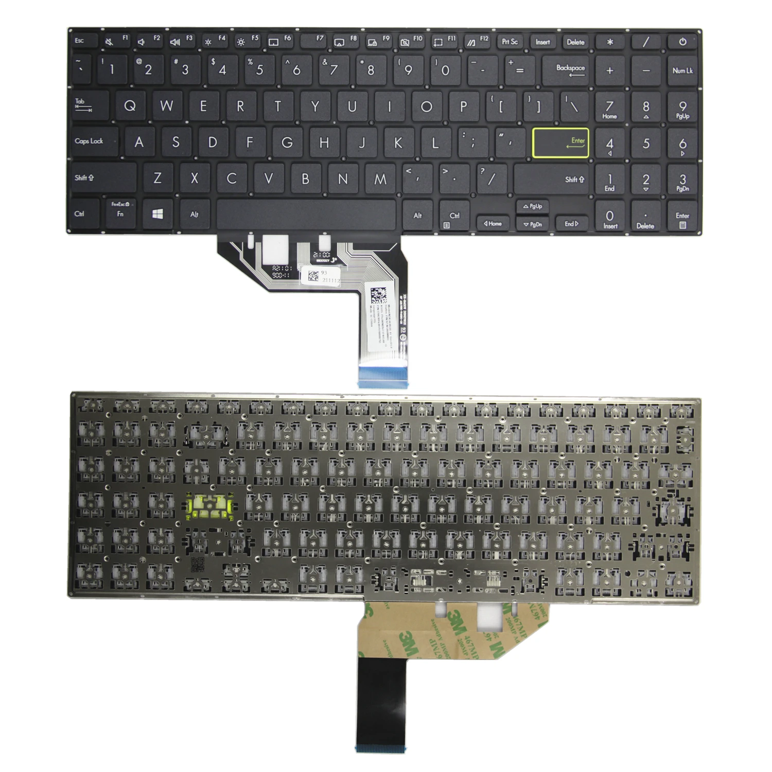 Новинка 100% Оригинальная английская клавиатура для ноутбуков Asus VivoBook S15 X513 D513 S513