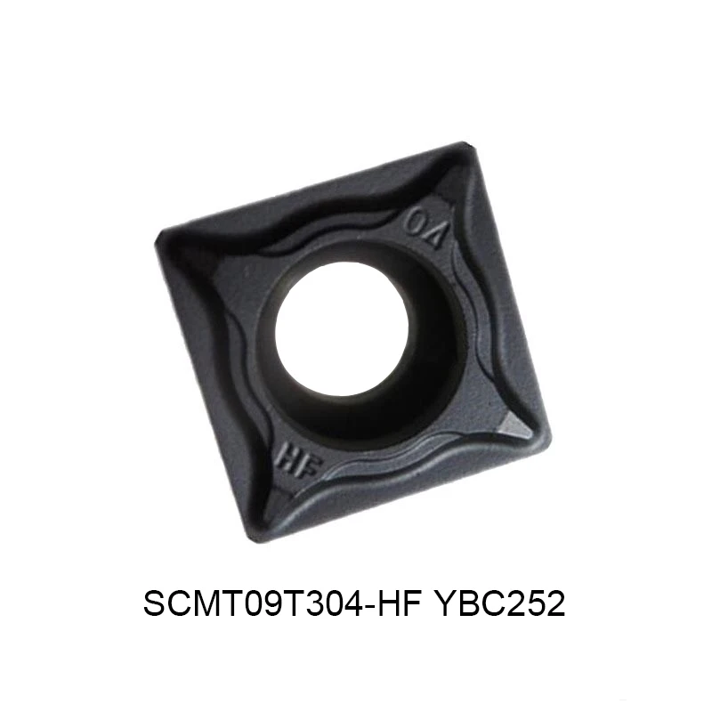 

Оригинальная квадратная Расточная CNC токарная вставка SCMT 09T304 SCMT09T304-HF YBC252 круглые токарные лезвия 10 шт./лот