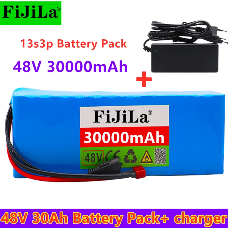 NIEUW 48V 30Ah Lithium Batterij voor E-Bike/Scooter Lader NIEUW 48V 30Ah Lithium Batterij voor E-Bike/Scooter Lader
