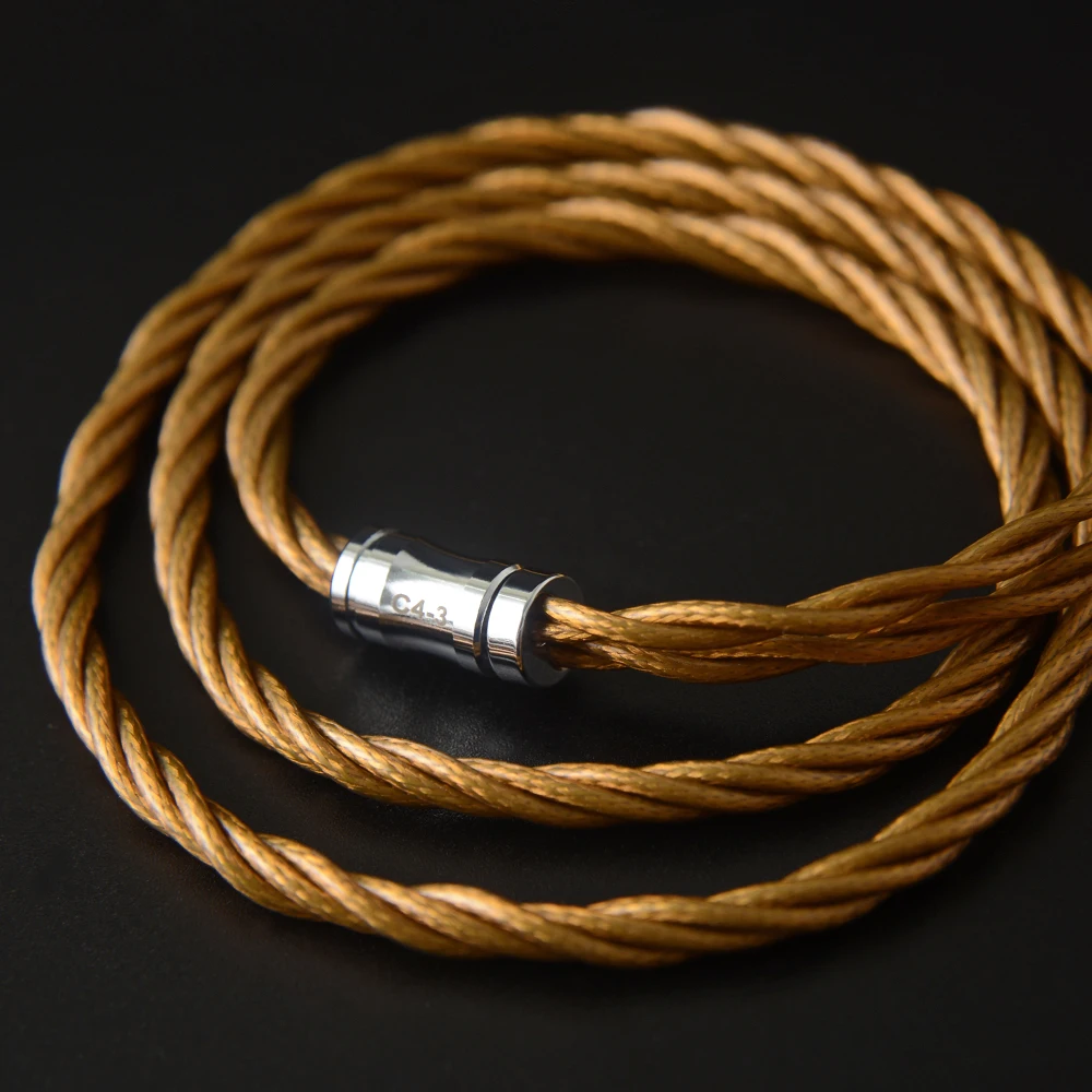 NICEHCK C4-3 5N Silver Plated Copper Silver Alloy
