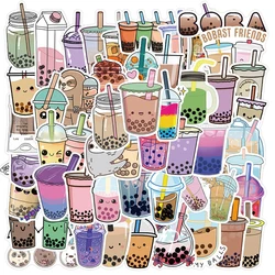 Étiquettes autocollantes en forme de boisson, 50 pièces, Kawaii, pour ordinateur portable, guitare, bagage, réfrigérateur, téléphone, Graffiti, jouets classiques pour enfants, 2022 