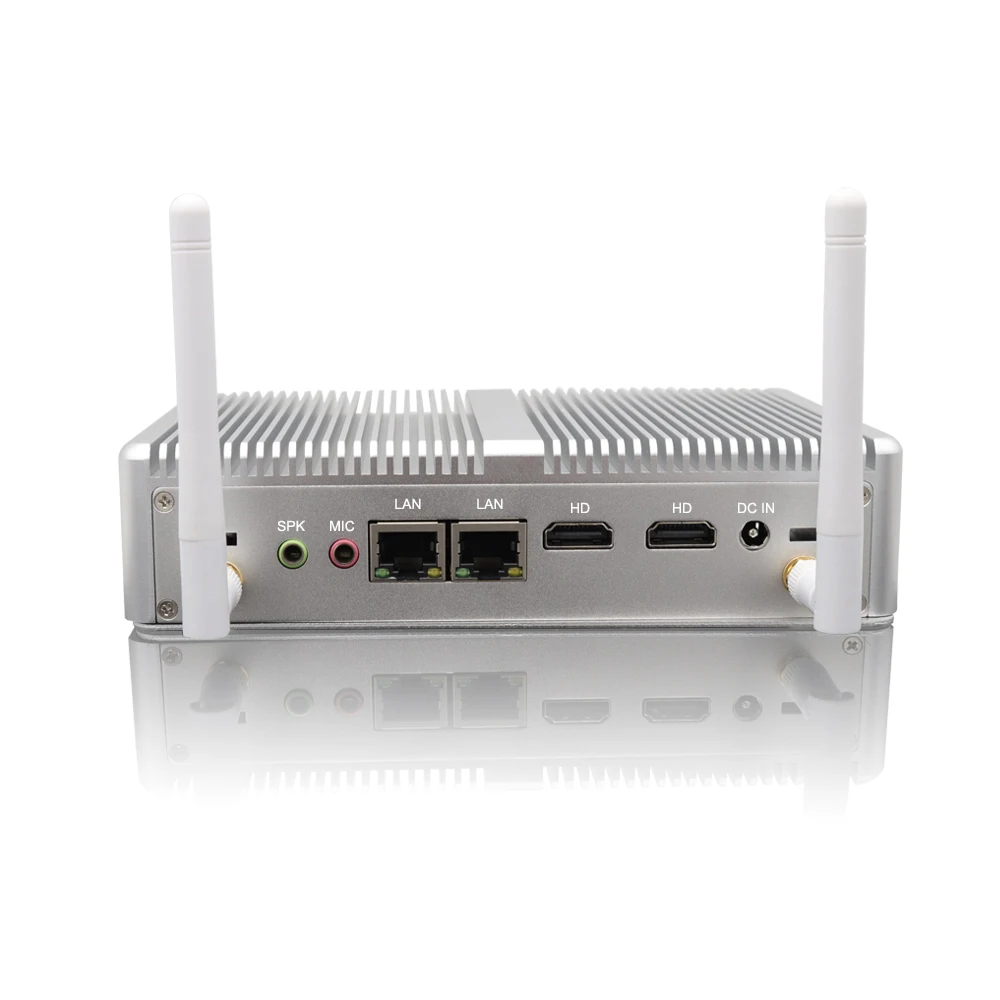 Мини ПК без вентилятора Eglobal Nuc Windows 10 Linux Barebone Intel N3150 четырехъядерный процессор